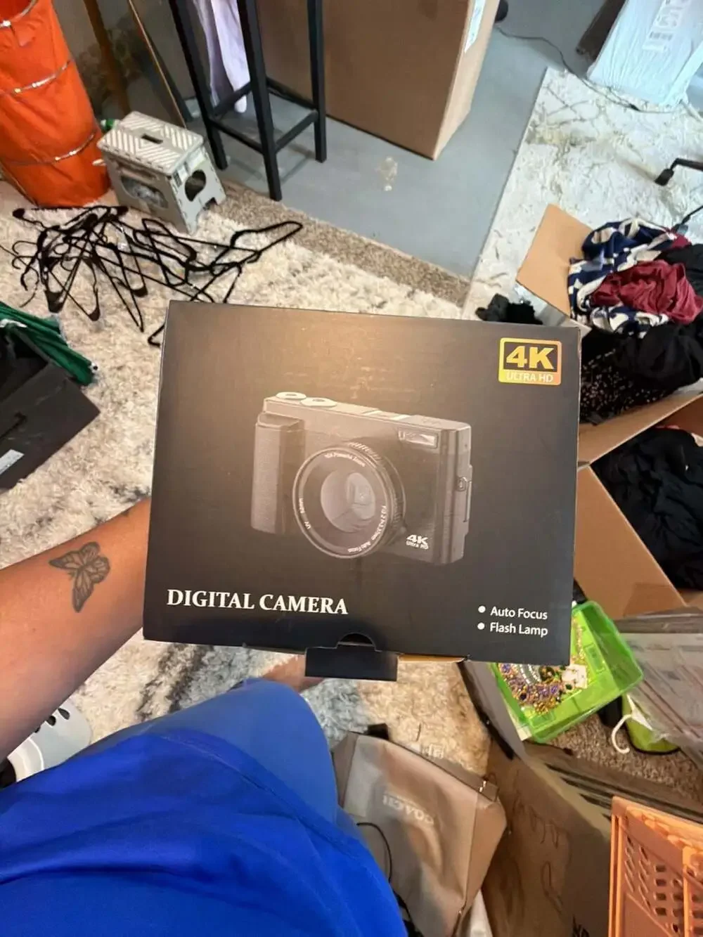 Generic 4K Ultra HD 16X Digital Zoom Point and Shoot Vlogging Camera